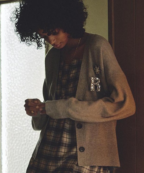 ROSE BUD（ローズバッド） カーディガン BIJOU BROOCH CARDIGAN