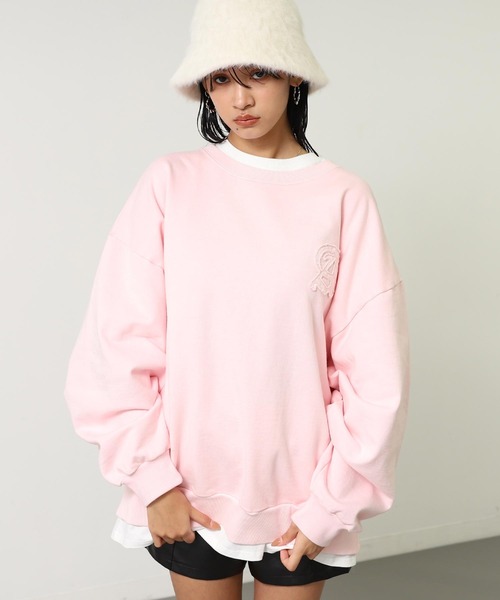 ANAP（アナップ） トレーナー スウェット ワッペン ロゴ