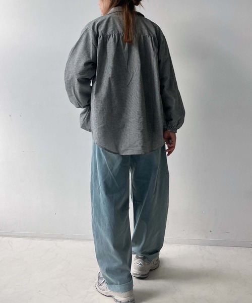 「AS KNOW AS plus」 デニムパンツ FREE ブルー レディース_画像6