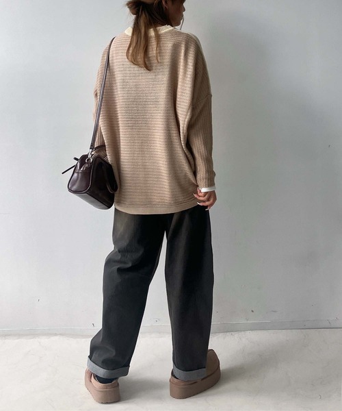 「AS KNOW AS plus」 デニムパンツ FREE ブルー レディース_画像9