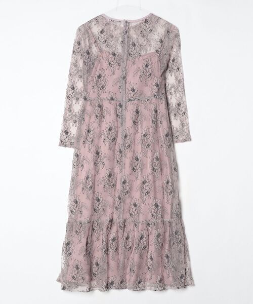 「kaene」 長袖ワンピース FREE ピンク レディース_画像2