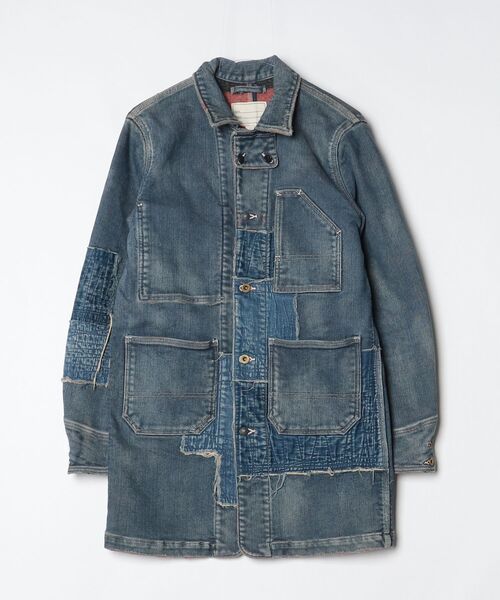SEVESKIG(セヴシグ) デニムジャケット MEDIUM ブルー メンズ SEVESKIG(セヴシグ) デニムジャケット MEDIUM ブルー メンズ