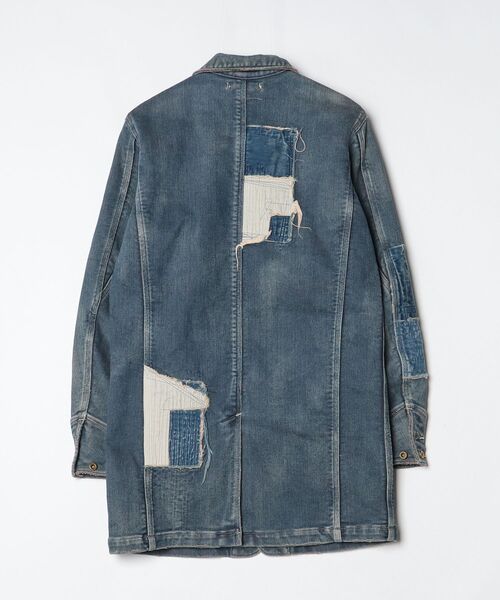SEVESKIG(セヴシグ) デニムジャケット MEDIUM ブルー メンズ SEVESKIG(セヴシグ) デニムジャケット MEDIUM ブルー メンズ