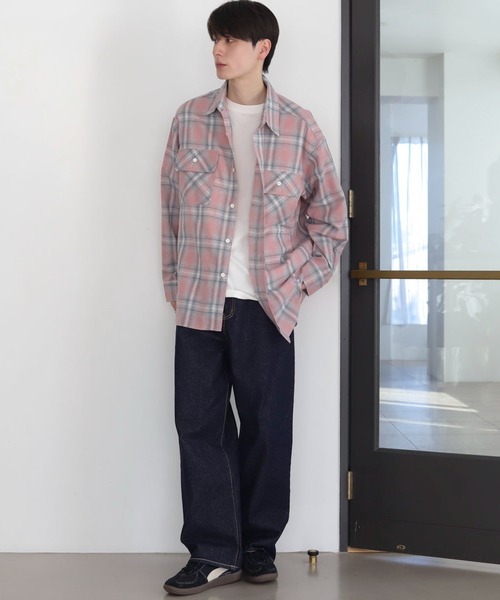 WEGO（ウィゴー） シャツ WEGO/「26年春新作」オンブレチェックシャツ