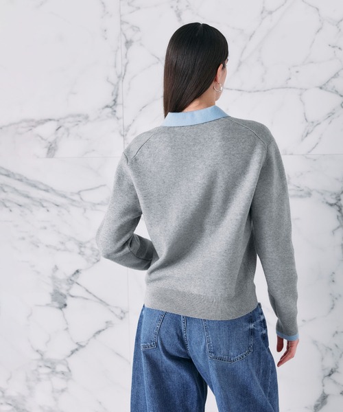 N.O.R.C ニット セーター 「ZOZO限定」ファンクションイージーポロ 