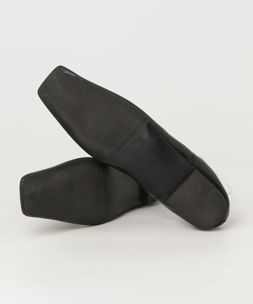 「wee9s」 フラットパンプス 23.0cm ブラック レディース_画像3