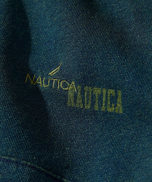 「NAUTICA」 ジップアップパーカー MEDIUM ベージュ メンズ