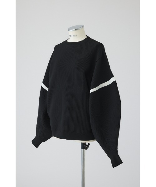 RIM.ARK ニット セーター Volume sleeve design knit tops ボリューム