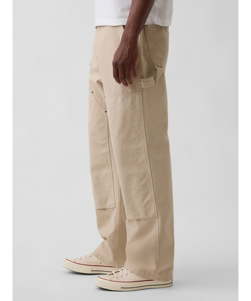GAP（ギャップ） パンツ '90s ルーズフィット キャンバス ダブルニー