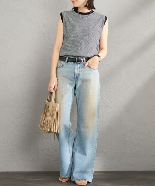 ジーンズ デニム デニムパンツ 「LEVI’S/リーバイス」 BAGGY DAD LASSO ルーズデニム レディース