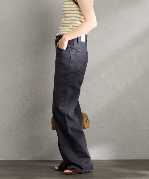 ジーンズ デニム デニムパンツ 「LEVI’S/リーバイス」 BAGGY DAD LASSO ルーズデニム レディース