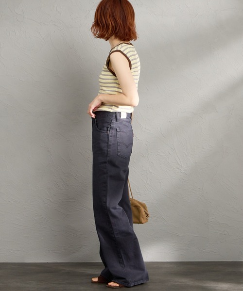 ジーンズ デニム デニムパンツ 「LEVI’S/リーバイス」 BAGGY DAD LASSO ルーズデニム レディース