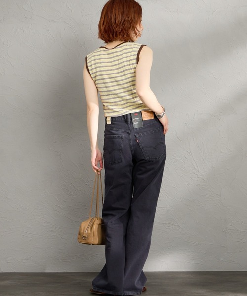 ジーンズ デニム デニムパンツ 「LEVI’S/リーバイス」 BAGGY DAD LASSO ルーズデニム レディース