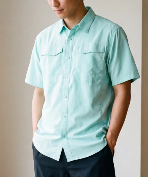 シャツ 半袖 「T17」「ICEBURG/アイスバーグ」S/S FISHING SHIRTS