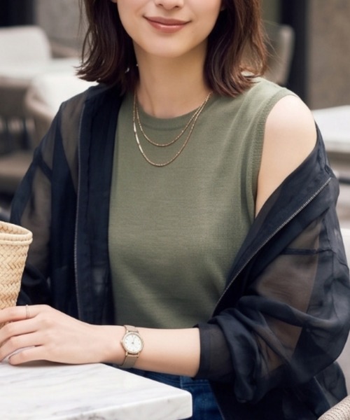 Belta attrice（ベルタアトリーチェ） タンクトップ ノースリーブ