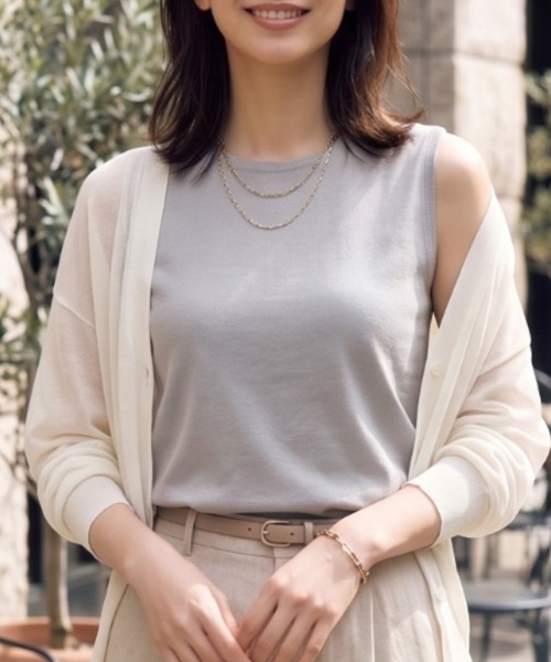 Belta attrice（ベルタアトリーチェ） タンクトップ ノースリーブ
