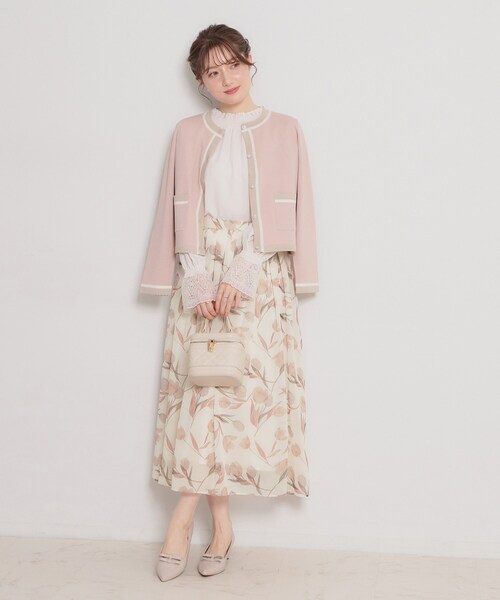 Couture Brooch（クチュール ブローチ） ロング スカート 「洗える