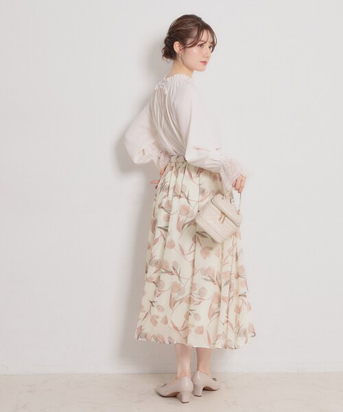 Couture Brooch（クチュール ブローチ） ロング スカート 「洗える
