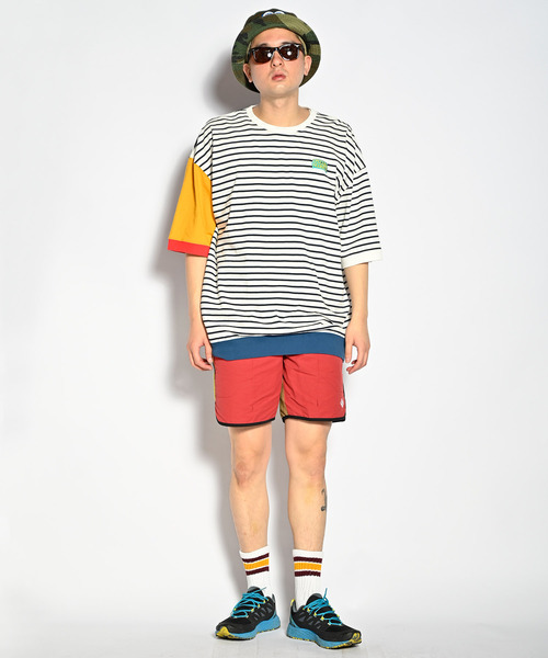 「ALDIES」 半袖Tシャツ FREE ネイビー メンズ_画像2