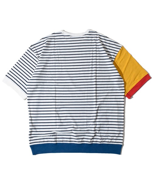 「ALDIES」 半袖Tシャツ FREE ネイビー メンズ_画像8