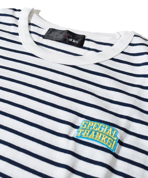 「ALDIES」 半袖Tシャツ FREE ネイビー メンズ_画像9