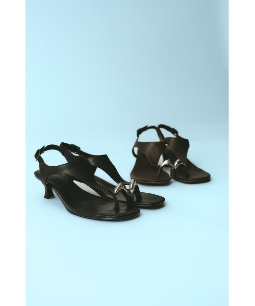 RIM.ARK サンダル Motif toe thong sandal モチーフ トゥ トング