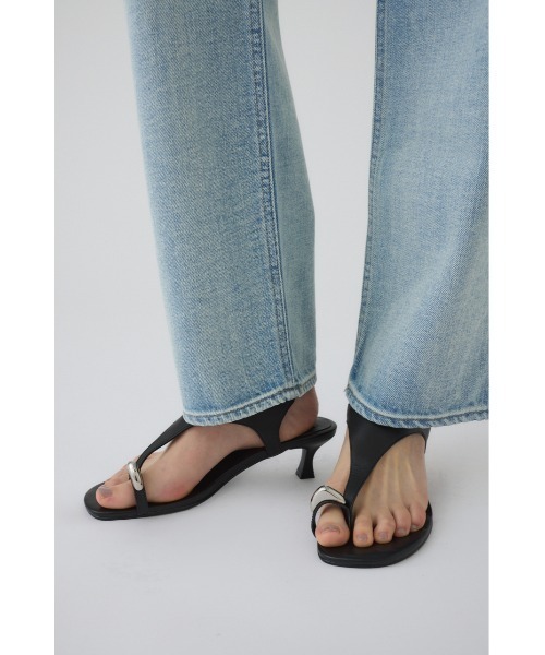 RIM.ARK Motif toe thong sandal 39サイズ RIM.ARK サンダル Motif toe thong sandal モチーフ トゥ トング
