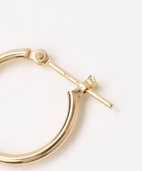 Lilas ピアス 1.5パイプ1.5cmルーフピアス K10（両耳） レディース 