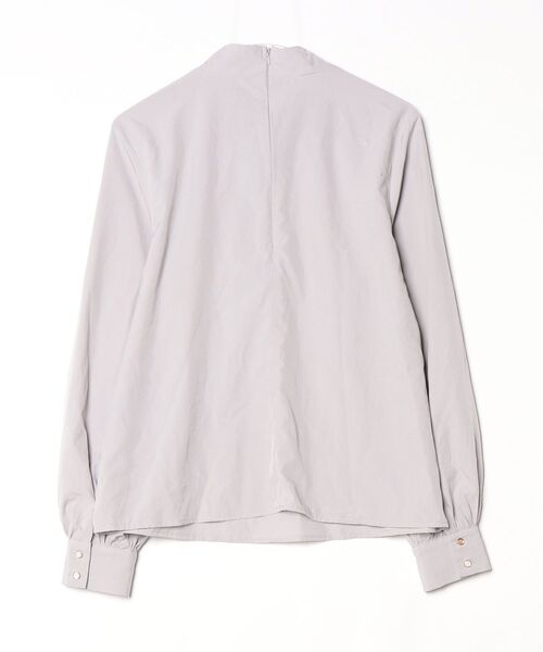 「junoah」 長袖ブラウス X-LARGE グレー レディース_画像2