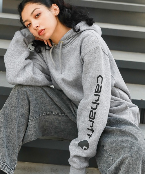 Carhartt（カーハート） プルオーバーパーカー L グレー メンズ 