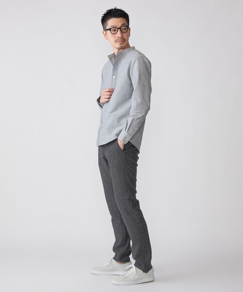 SHIPS（シップス） 長袖シャツ SMALL ライトブルー メンズ : ZOZOTOWN
