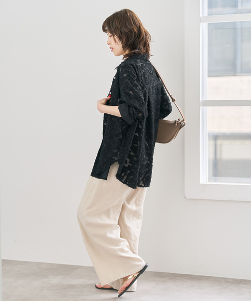 spick and span シアージャガードシャツ スピック＆スパン Spick & Span 《WEB限定 / 追加2予約》シアー