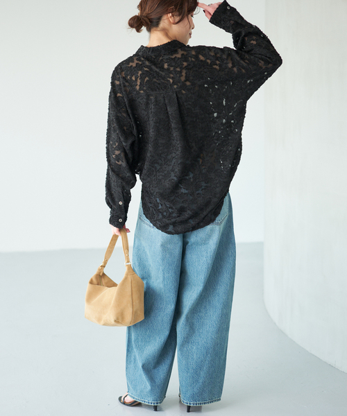 spick and span シアージャガードシャツ スピック＆スパン Spick & Span 《WEB限定 / 追加2予約》シアー