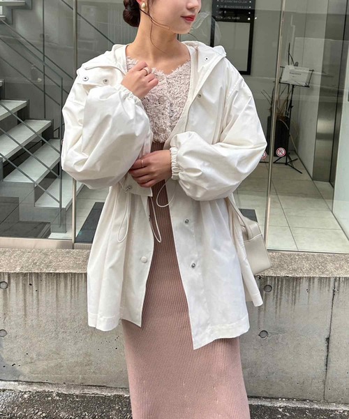 「one after another NICE CLAUP」 コンビワンピース FREE グレー レディース_画像6