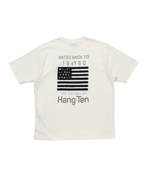 HANGTEN（ハンテン） tシャツ 「HANGTEN/ハンテン」スラブ天竺バック