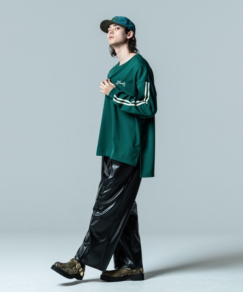 glamb（グラム） ジャージブルゾン L ブラック メンズ : ZOZOTOWN 