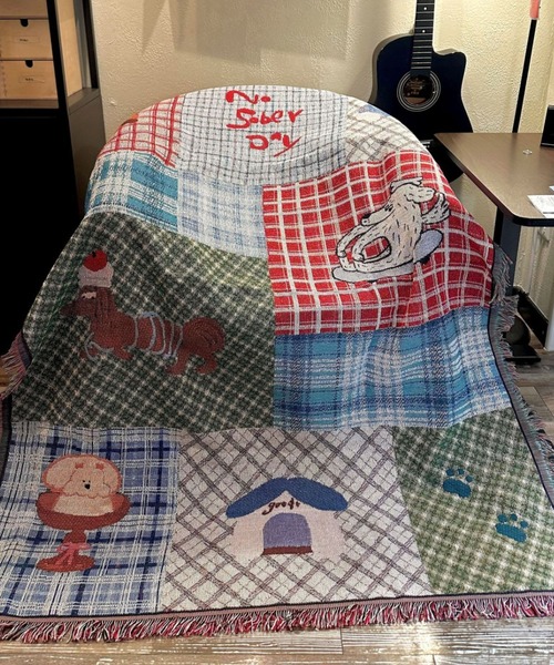 ブランケット Plaid collage animal blanket : ZOZOTOWN Yahoo!店