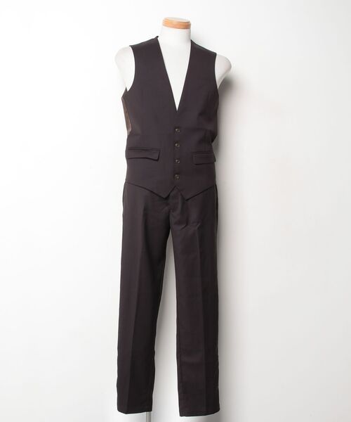 専用新品　Garage ガレージ　ジャケット　ベスト　パンツ　3ピーススーツLL Garage（ガラージ） 3ピーススーツ L ブラウン メンズ : ZOZOTOWN