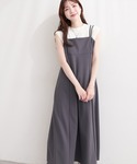 ワンピース カットジョーゼットキャミワンピースの詳細画像2