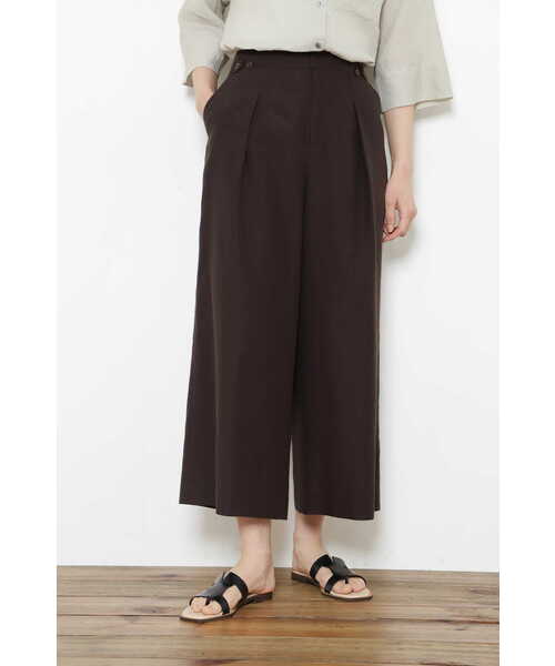 「human woman」 パンツ LARGE ブラウン レディース_画像6