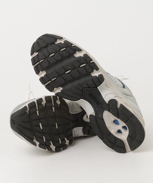 「New Balance」 ローカットスニーカー 24.0cm シルバー メンズ_画像3