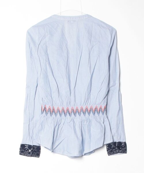 「Desigual」 長袖ブラウス SS ブルー レディース_画像2
