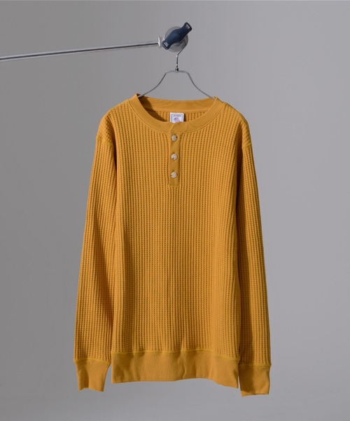 「JEMORGAN」 長袖Tシャツ L カーキ メンズ_画像7