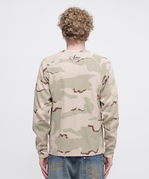 AVIREX（アヴィレックス） tシャツ 「直営店限定」MINI WAFFLE CAMO L