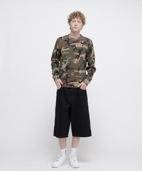 AVIREX（アヴィレックス） tシャツ 「直営店限定」MINI WAFFLE CAMO L