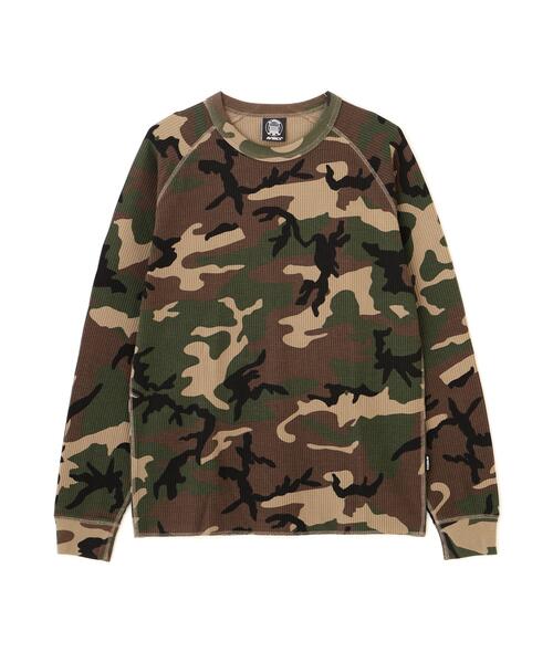 AVIREX（アヴィレックス） tシャツ 「直営店限定」MINI WAFFLE CAMO L