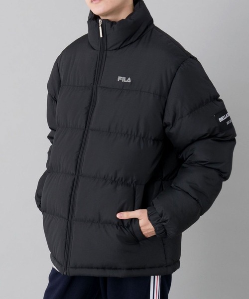 フィラ　中綿ジャケットセットアップ FILA（フィラ） ダウンジャケット ダウン 「FILA/フィラ」ワンポイント