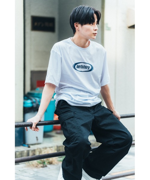 DEVICE tシャツ ビッグシルエット 韓国 ストリート y2k 古着風