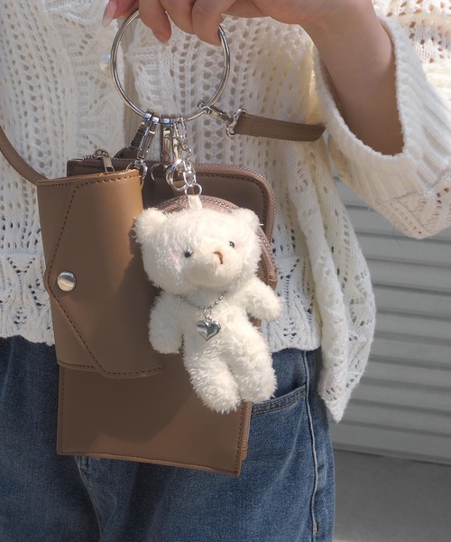 ぬいぐるみショルダーバック(クマ) | Y's baby_selectshop