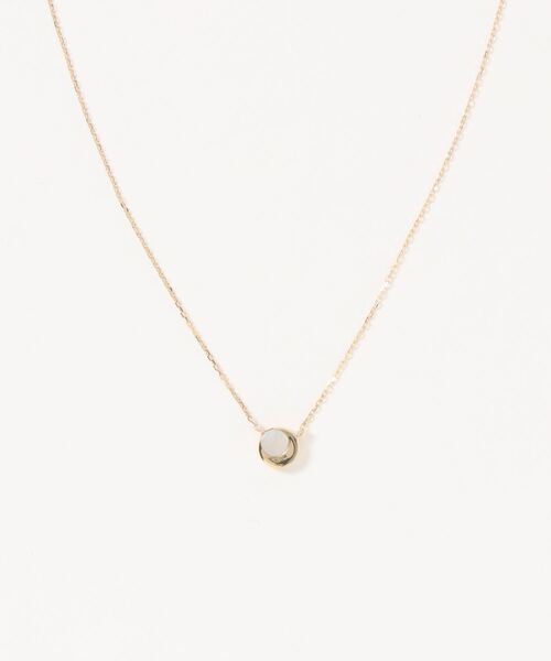 sowi ネックレス 「K10YG」のぼり月・マザーオブパール ネックレス